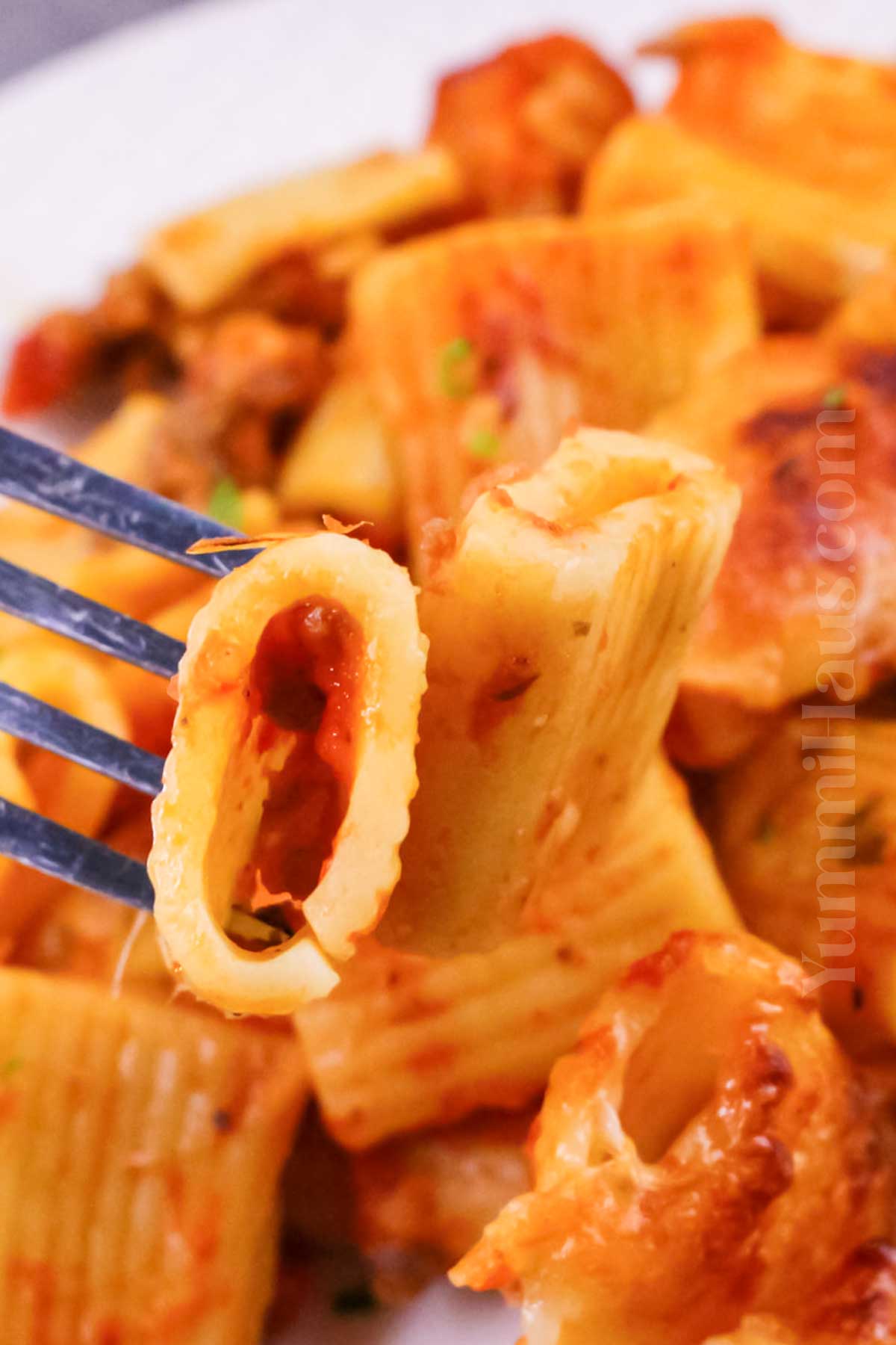 pasta and sausage