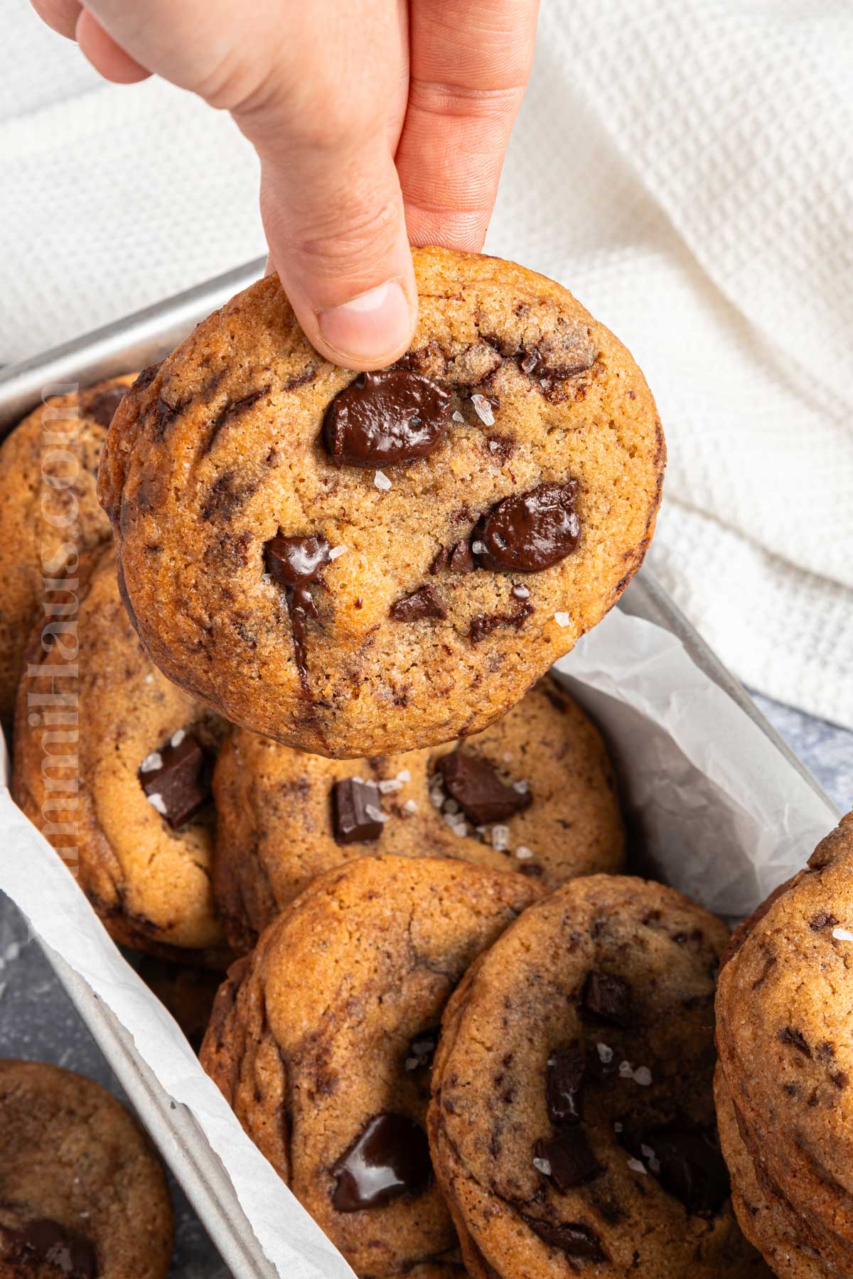 dessert with chocolate chunks