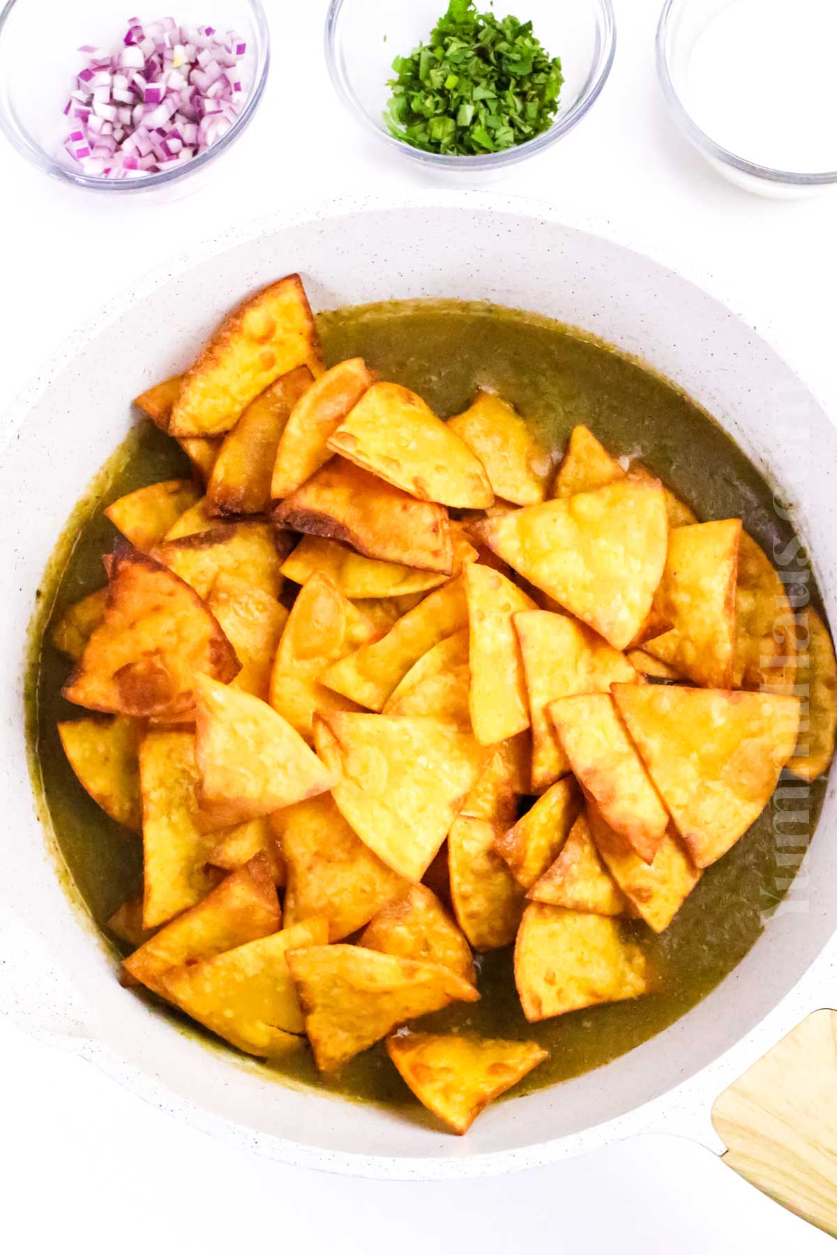 how to make Chilaquiles Verdes