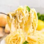 Lemon Cream Spaghetti