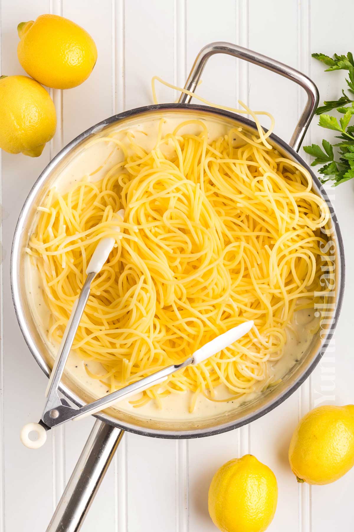 how to make Lemon Cream Spaghetti