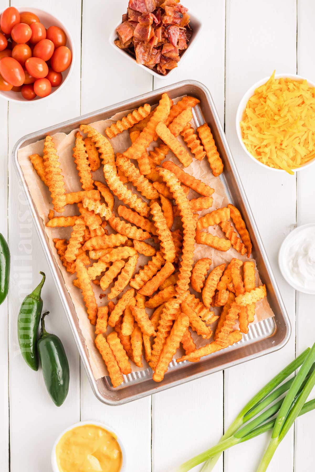 how to make Loaded French Fries