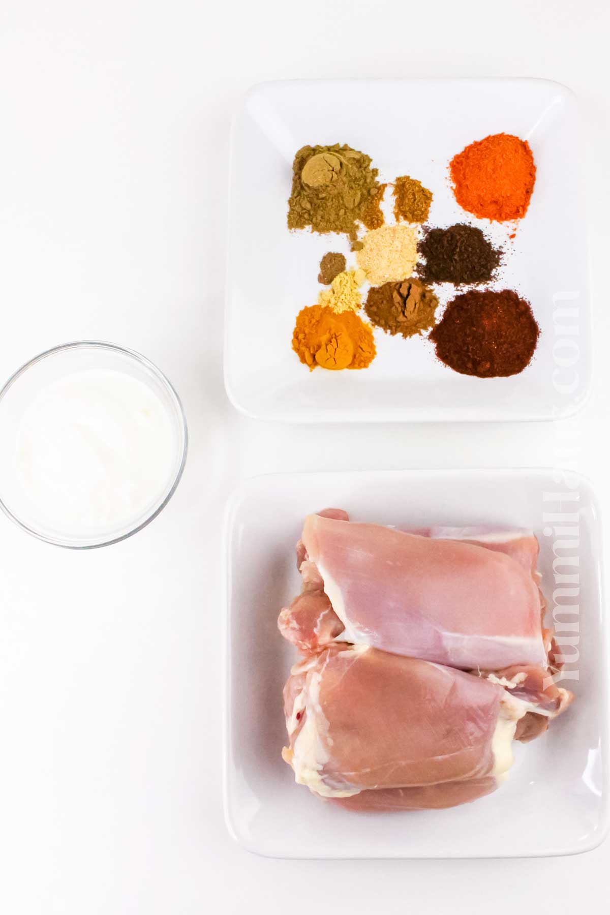 Masala Chicken Tandoori ingredients