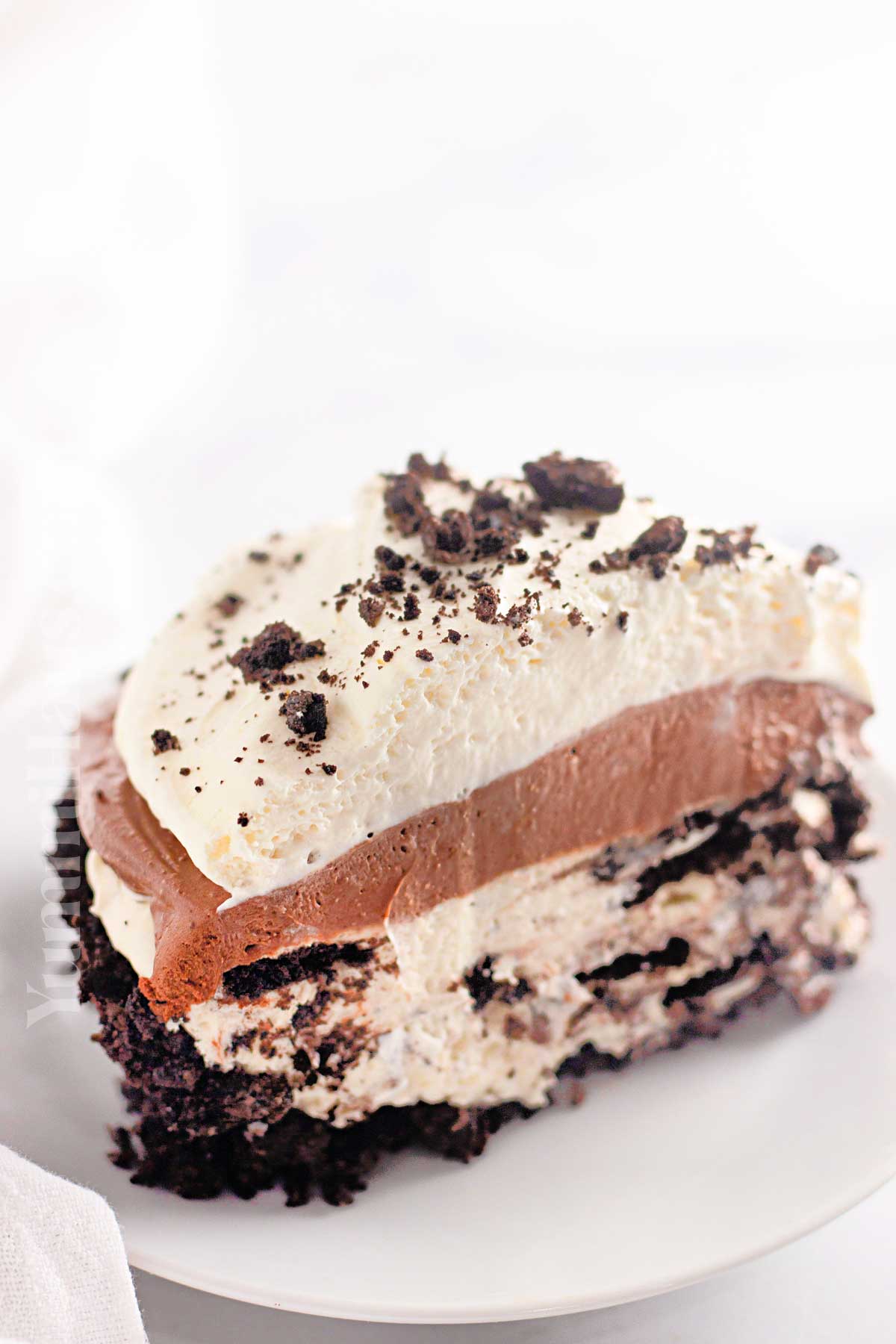 cream pie with layers
