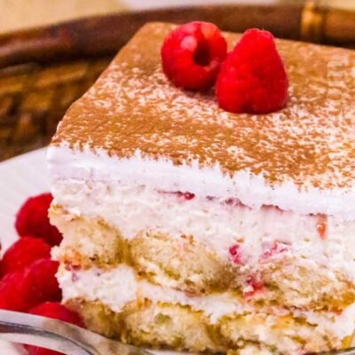 Raspberry Tiramisu