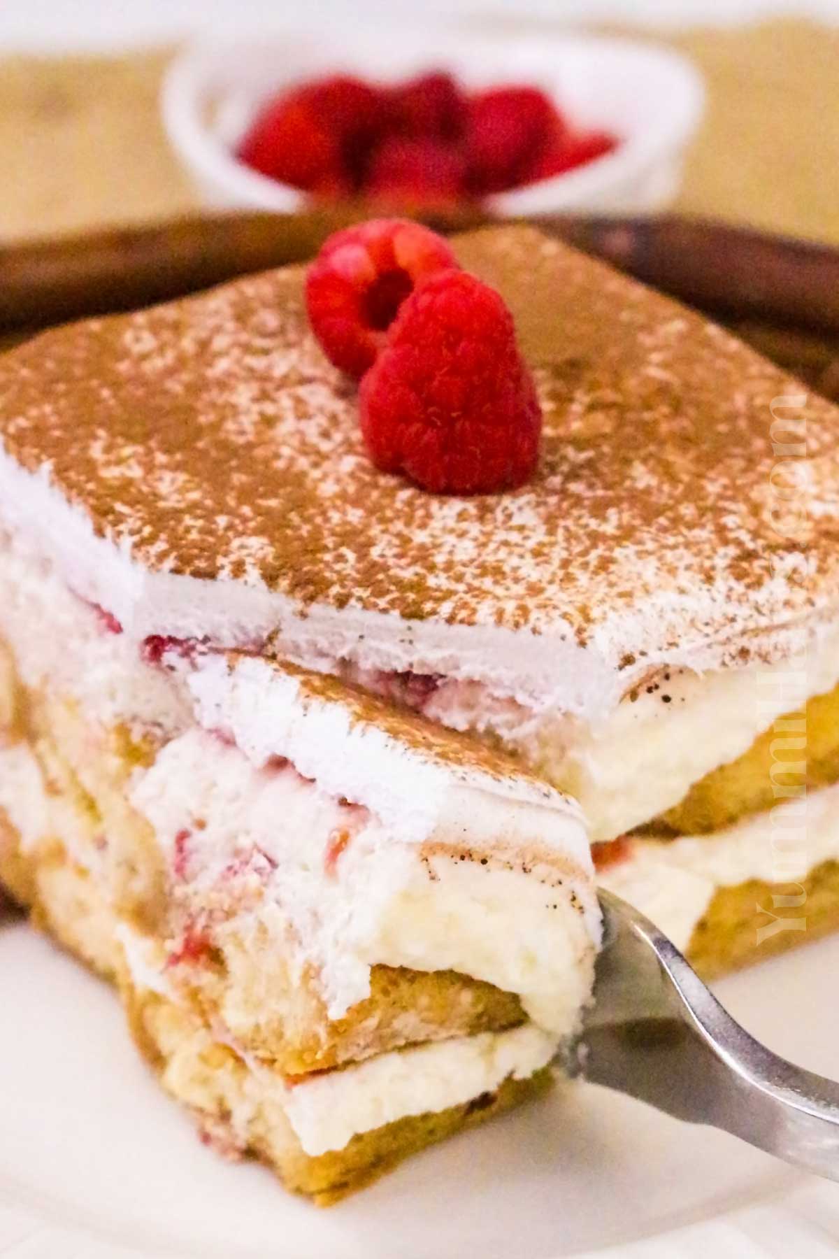 Raspberry Tiramisu recipe