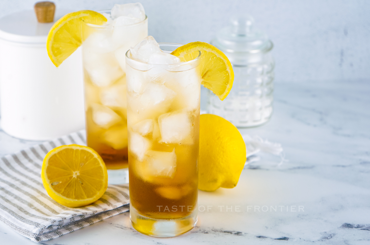 mixed drink with coke