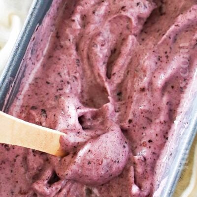 how to make Blueberry Ice Cream