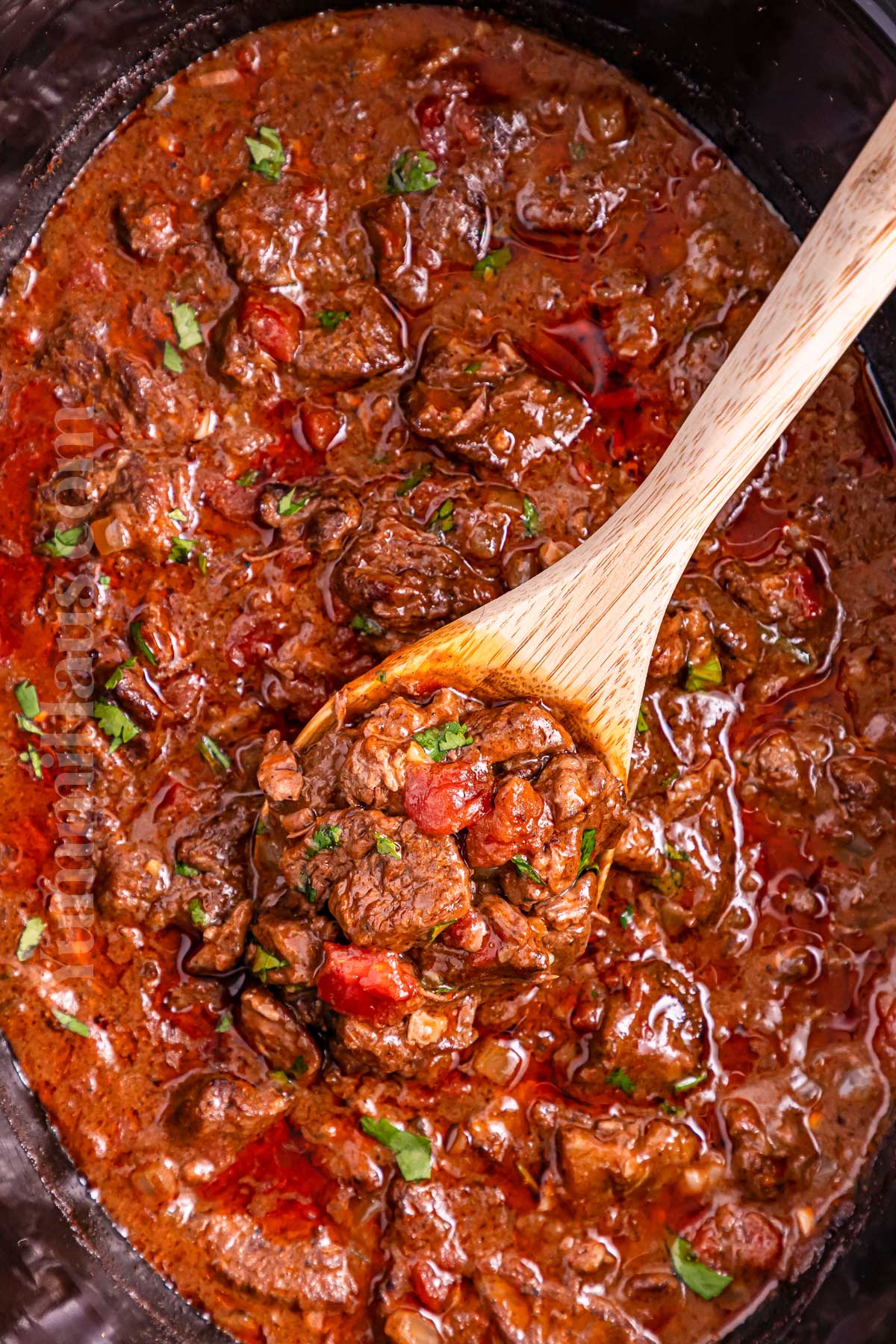 Indian curry in the crockpot