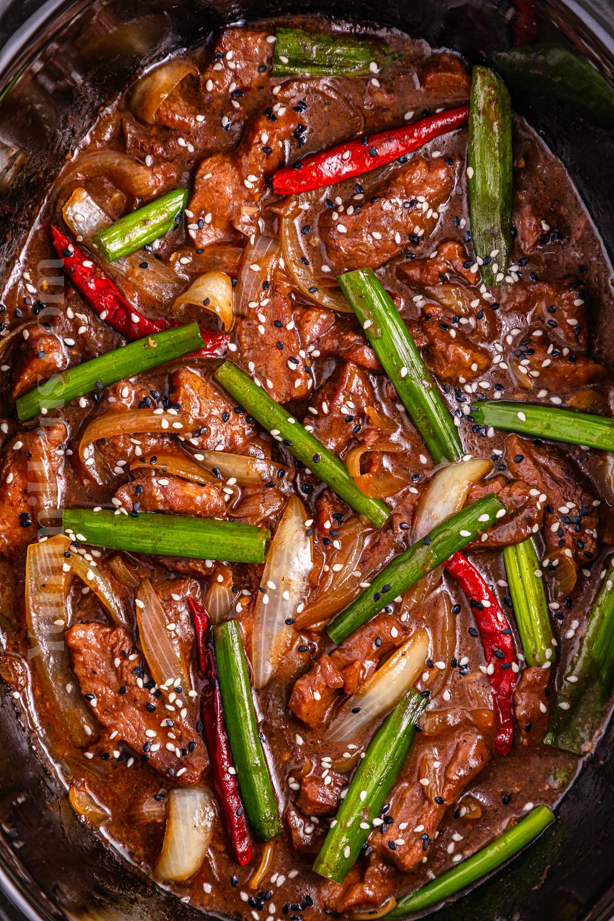 Slow Cooker Mongolian Beef recipe