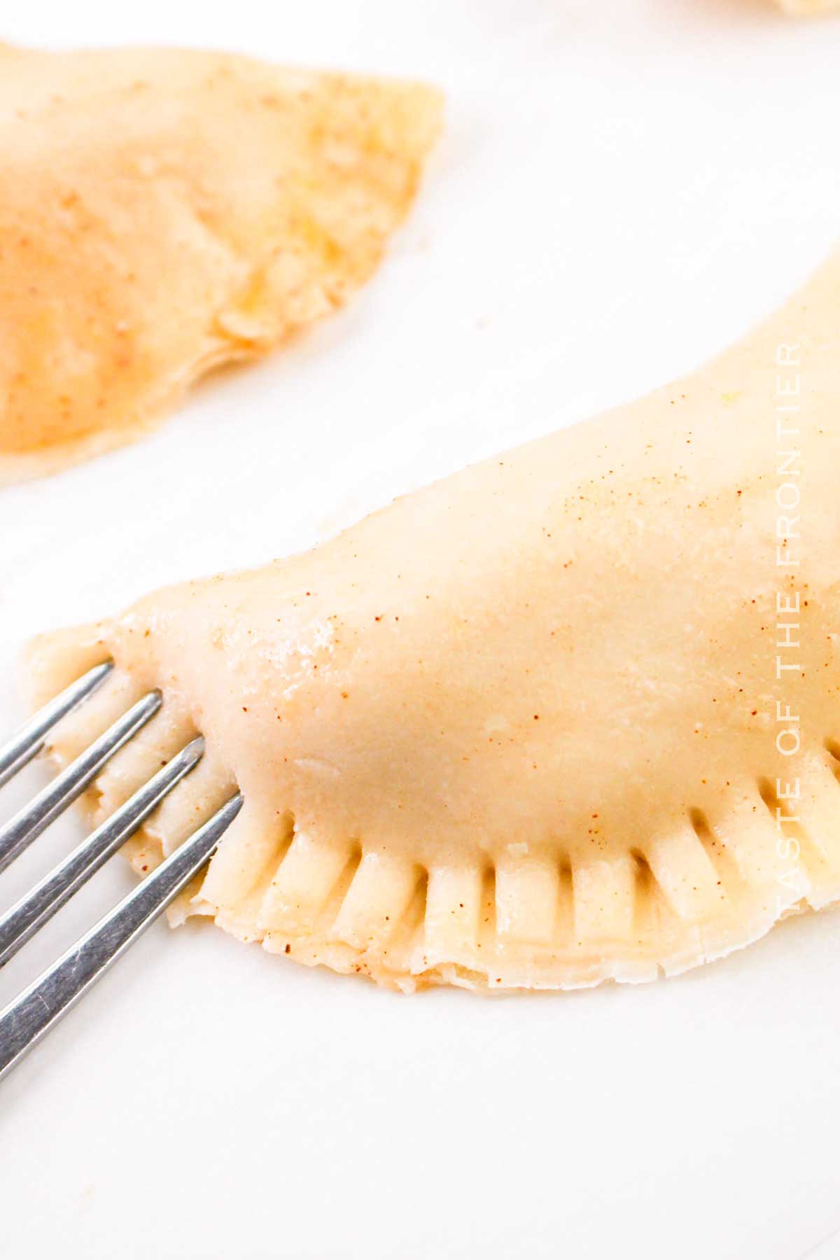 crimp the dough closed