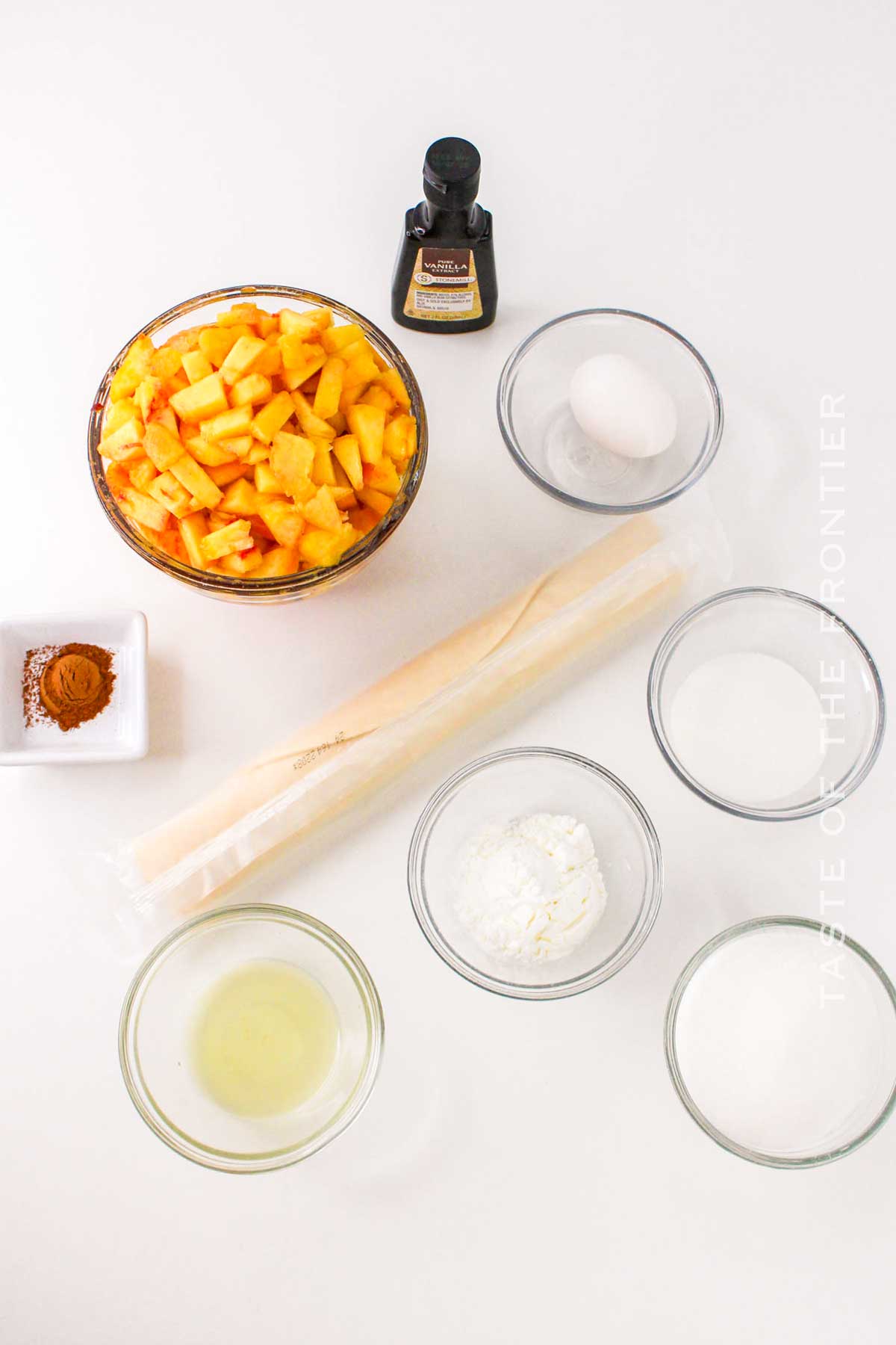 Peach Hand Pie ingredients