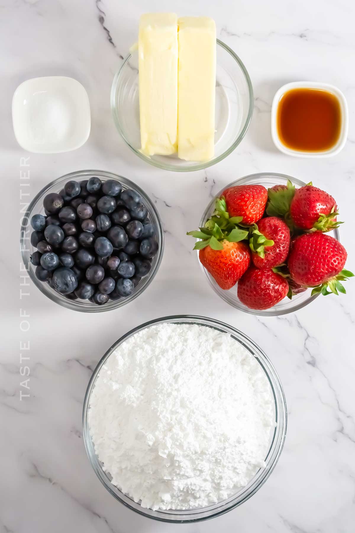 Buttercream Board ingredients