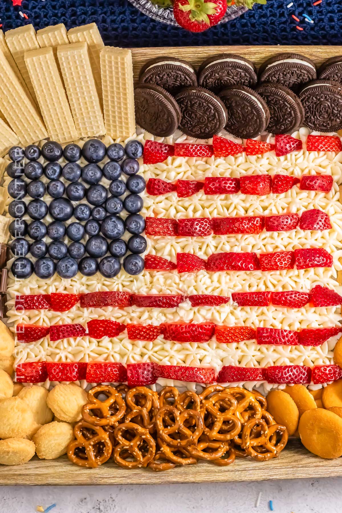 patriotic frosting board