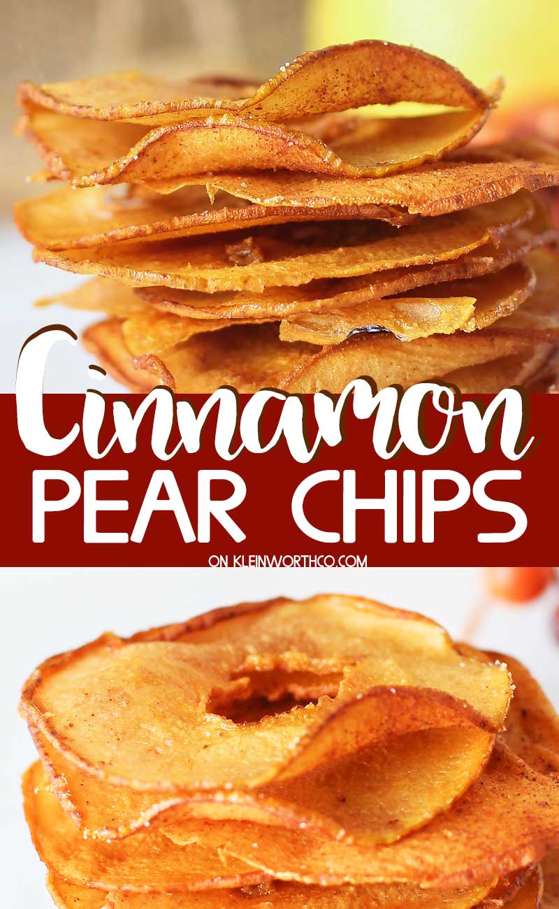 Cinnamon Pear Chips