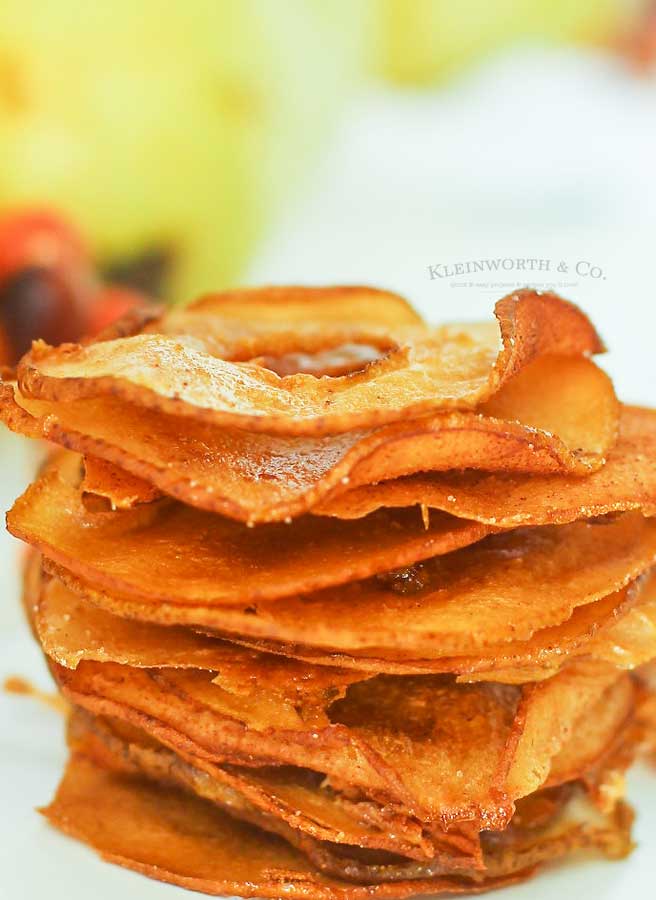 dehydrated pear slices - Cinnamon Pear Chips