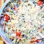 side dish recipe - Parmesan Ranch Pasta Salad