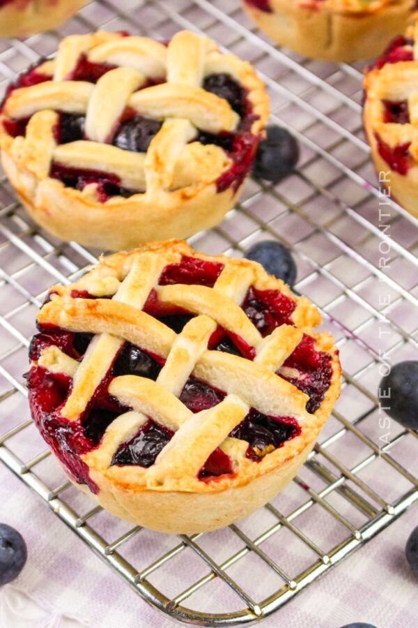 Mini Blueberry Pies