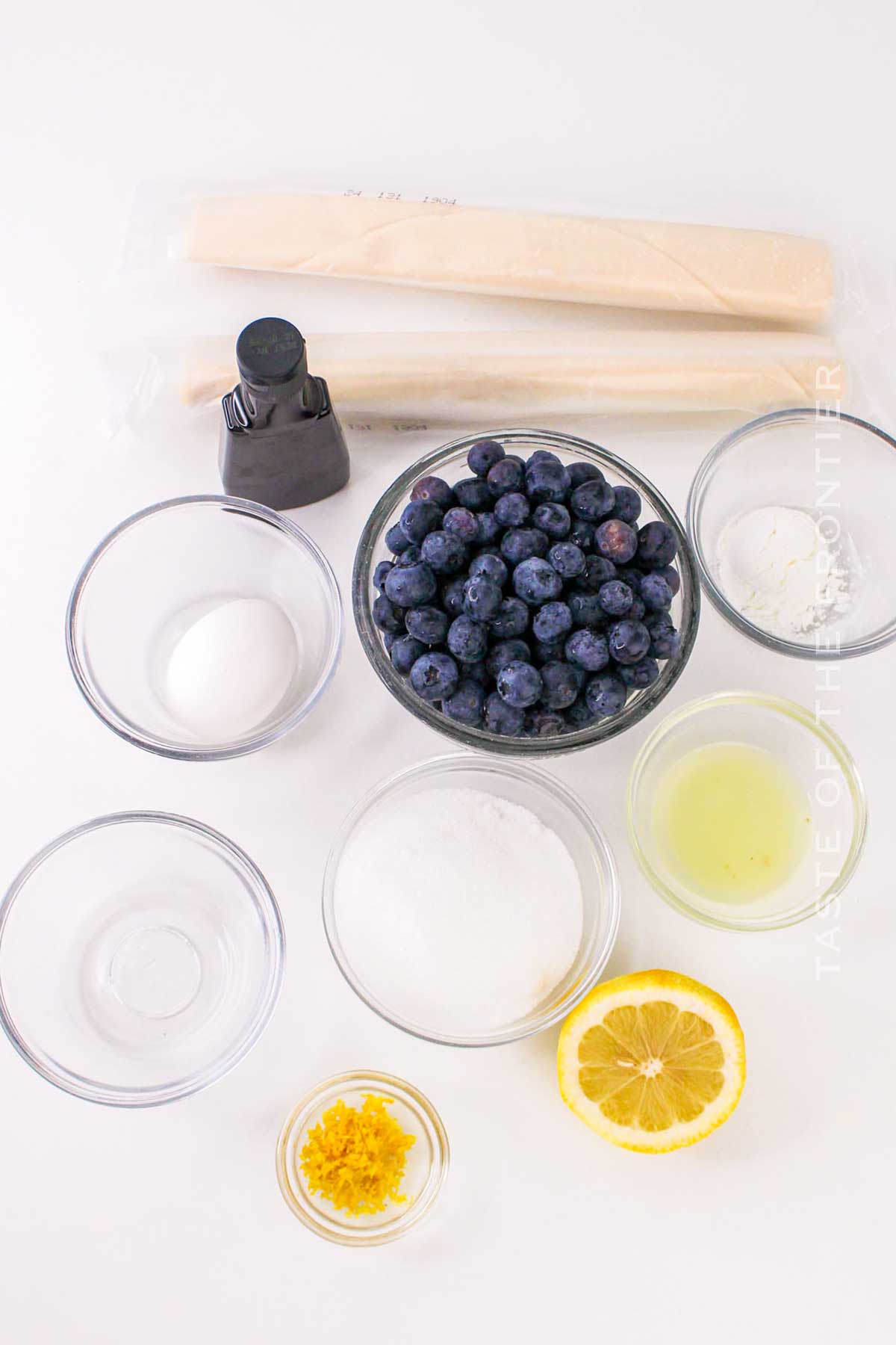 ingredients Mini Blueberry Pies
