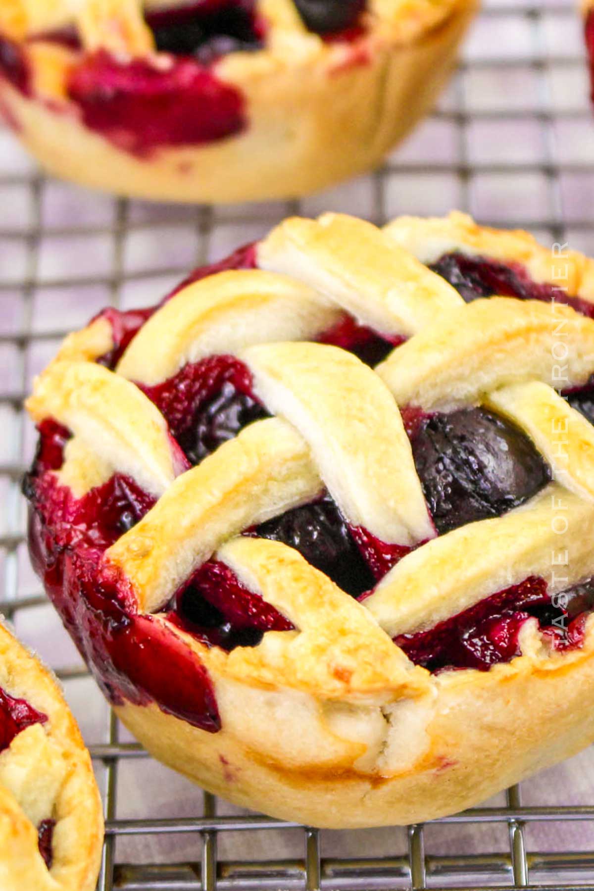 Mini Blueberry Pie recipe