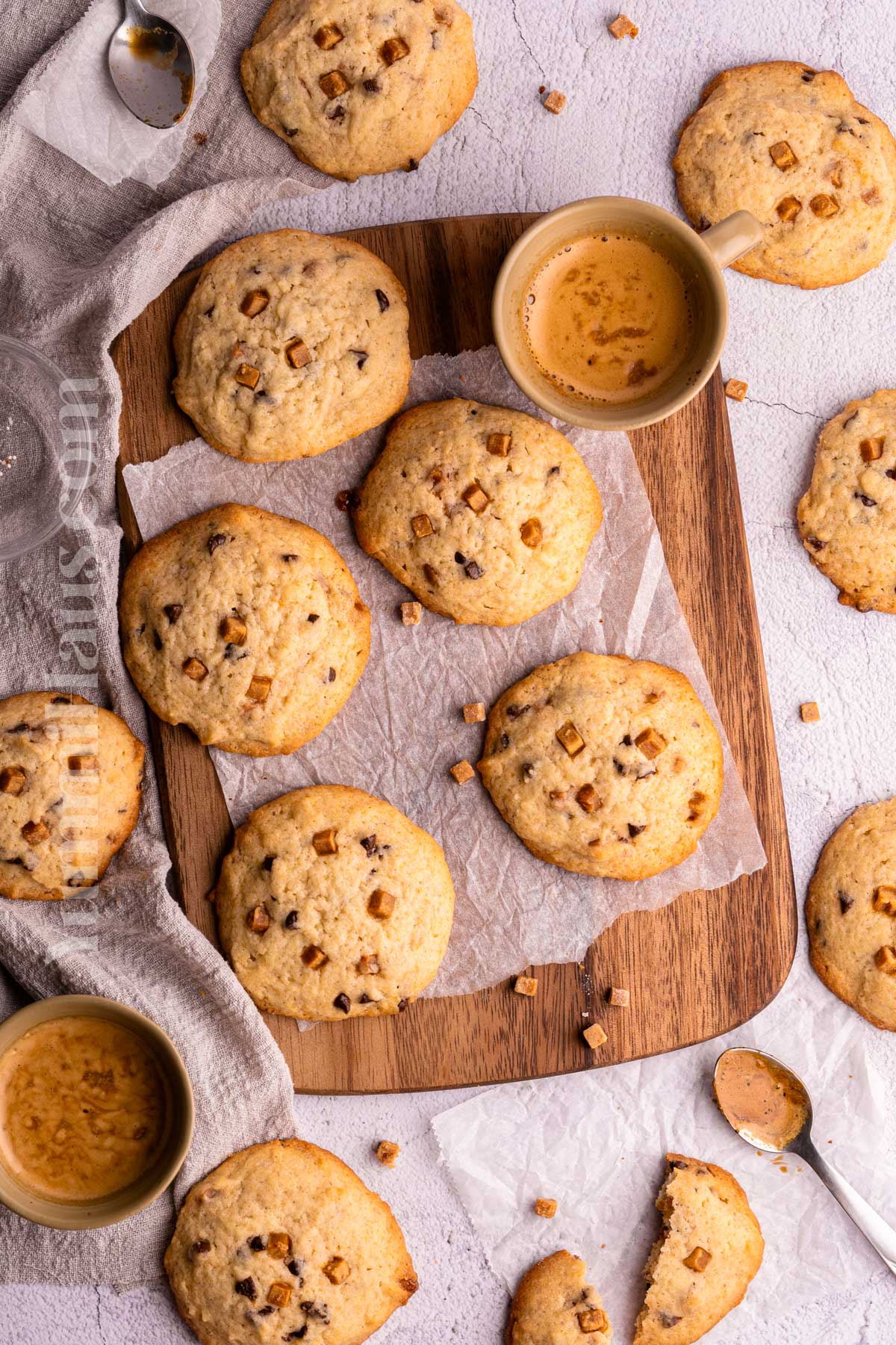 no chill cookies with caramel