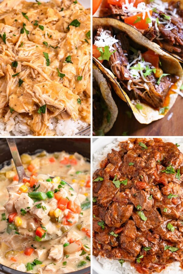 35 Fall Crockpot Recipes (Soups, Dinners, Sides, Desserts)