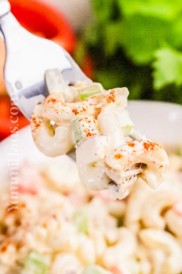 Chicken Macaroni Pasta Salad