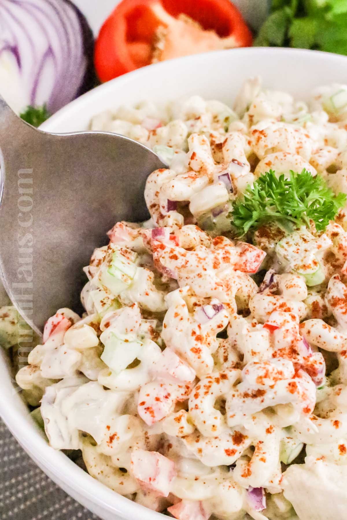 Chicken Macaroni Pasta Salad recipe