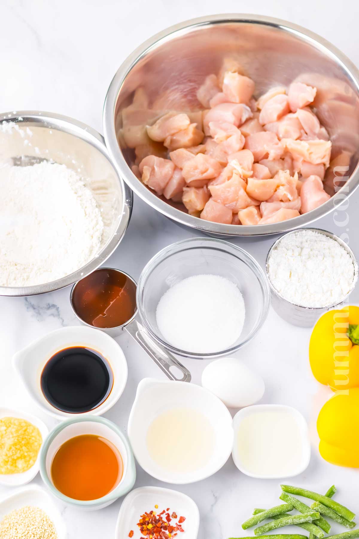 Panda Express Honey Sesame Chicken ingredients