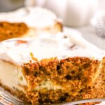 Pumpkin Cake Cheesecake