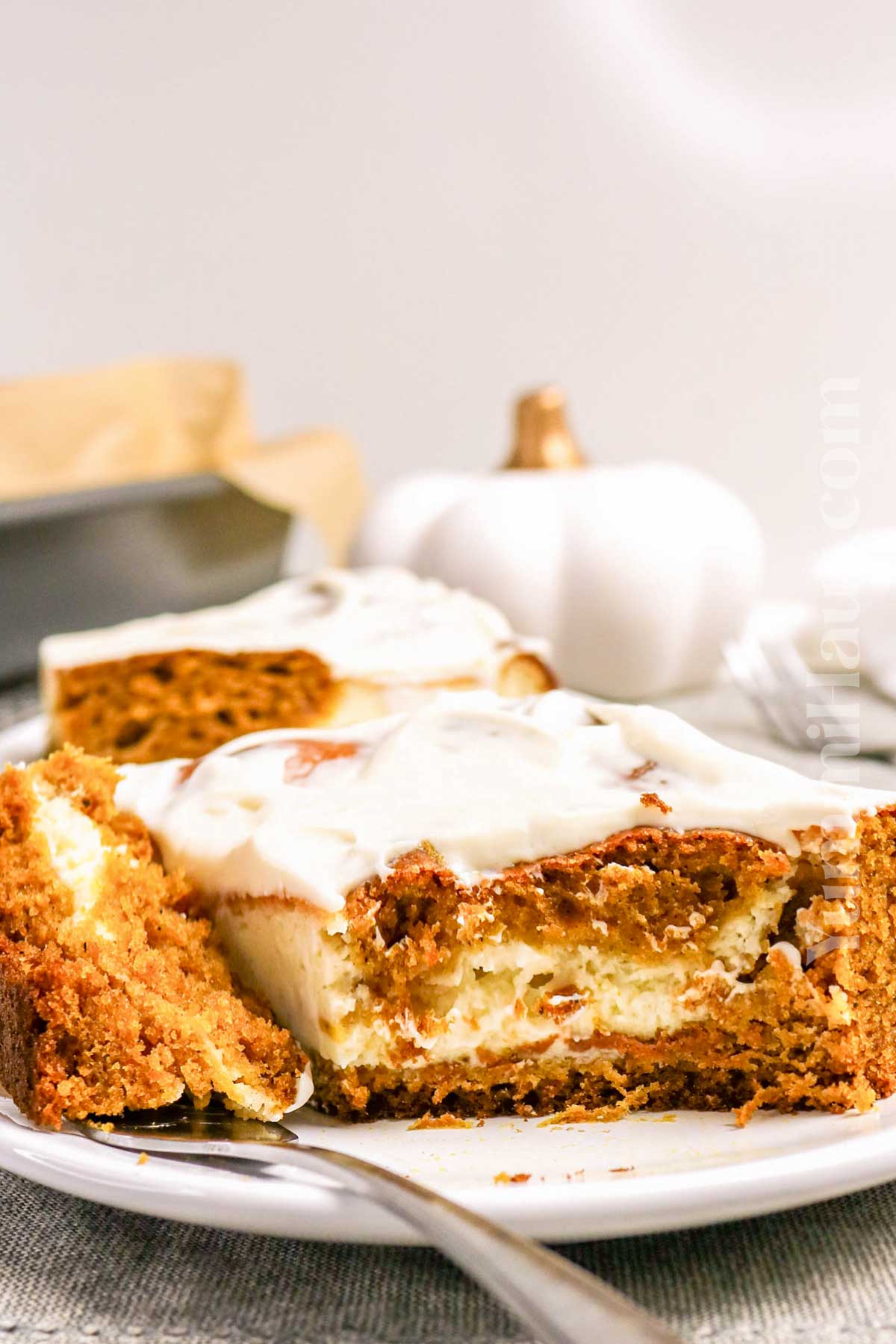 Pumpkin Cake Cheesecake recipe