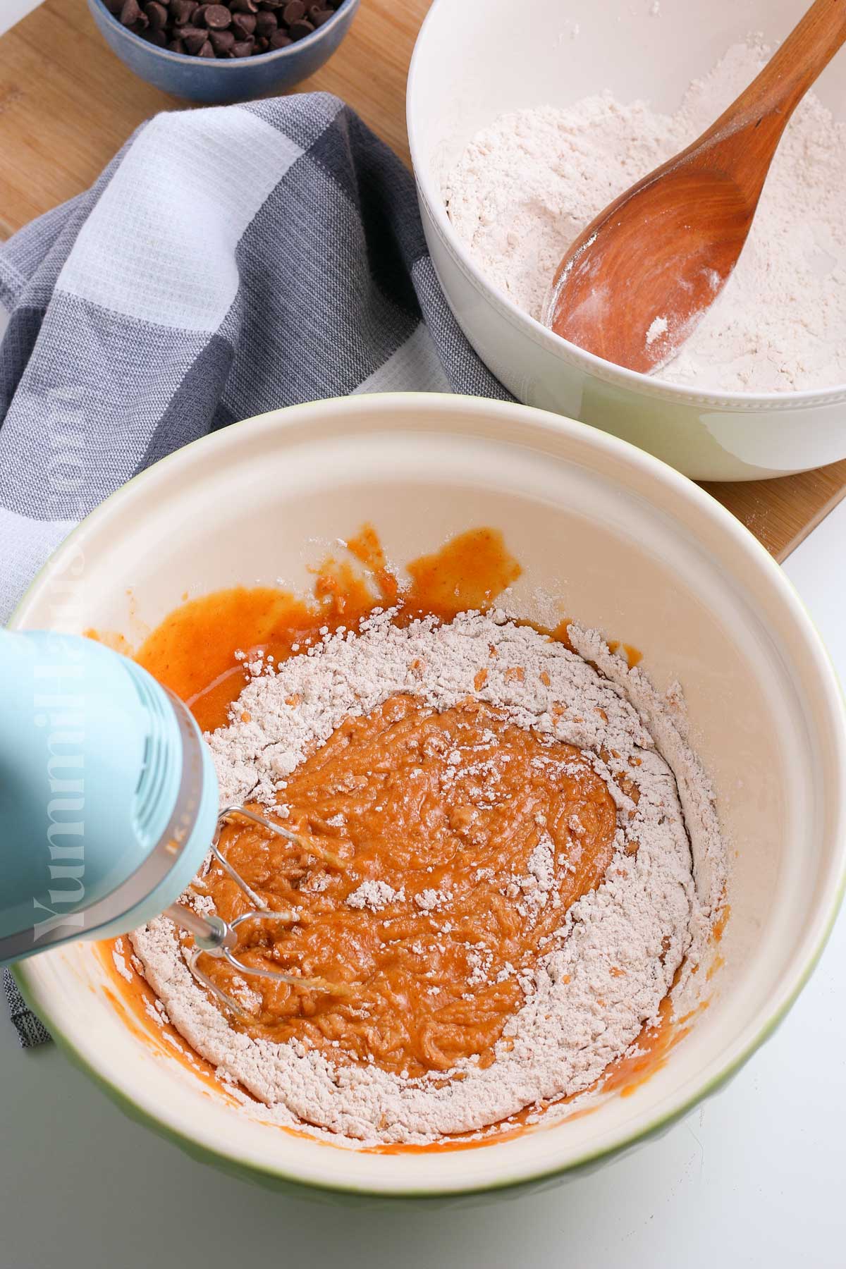 Pumpkin Muffin batter