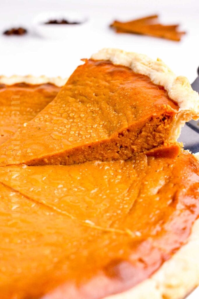 Pumpkin Pie with Sweetened Condensed Milk