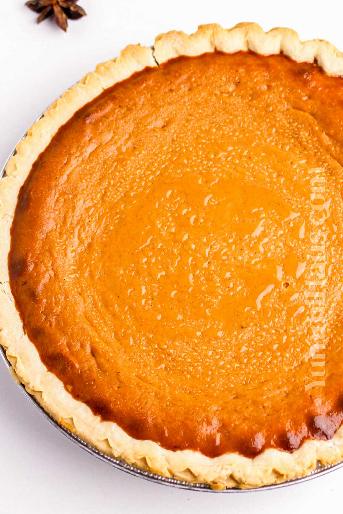 Pumpkin Pie with Sweetened Condensed Milk recipe