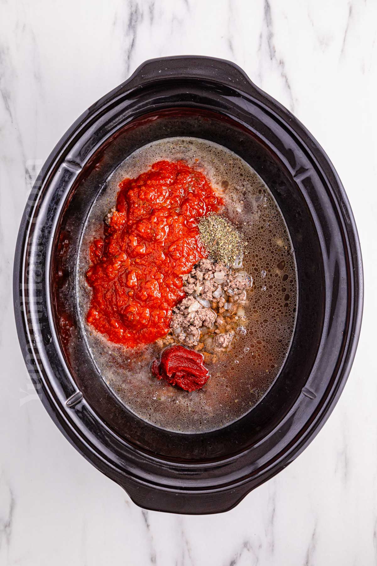 how to make Slow Cooker Lasagna Soup