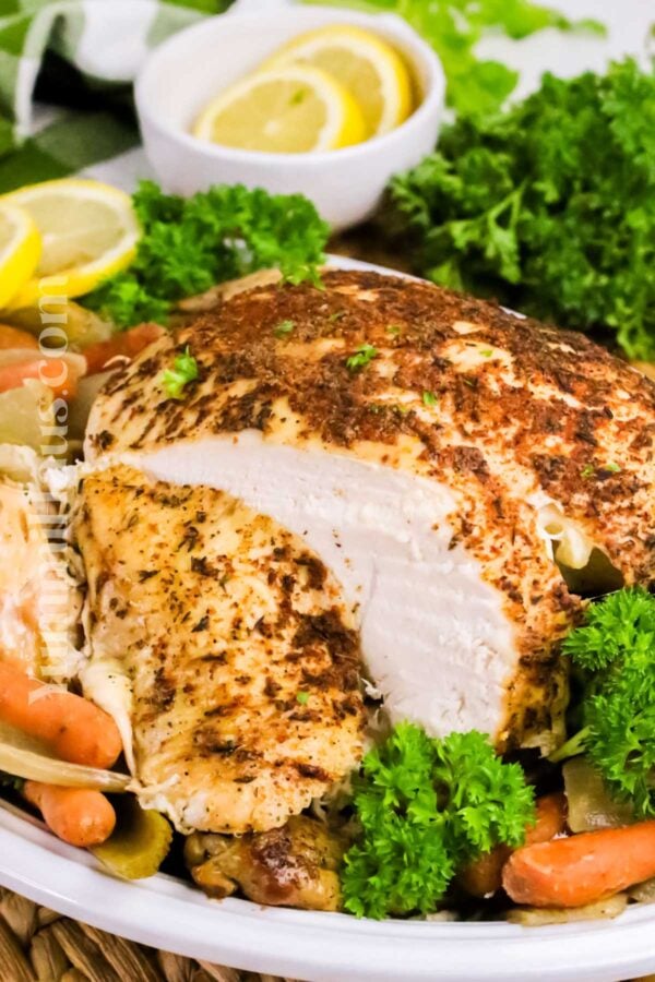 Slow Cooker Whole Chicken