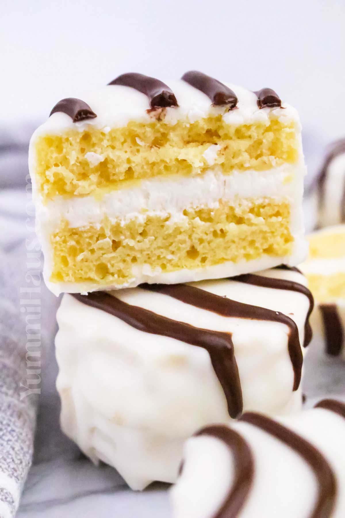 Homemade Zebra Cakes