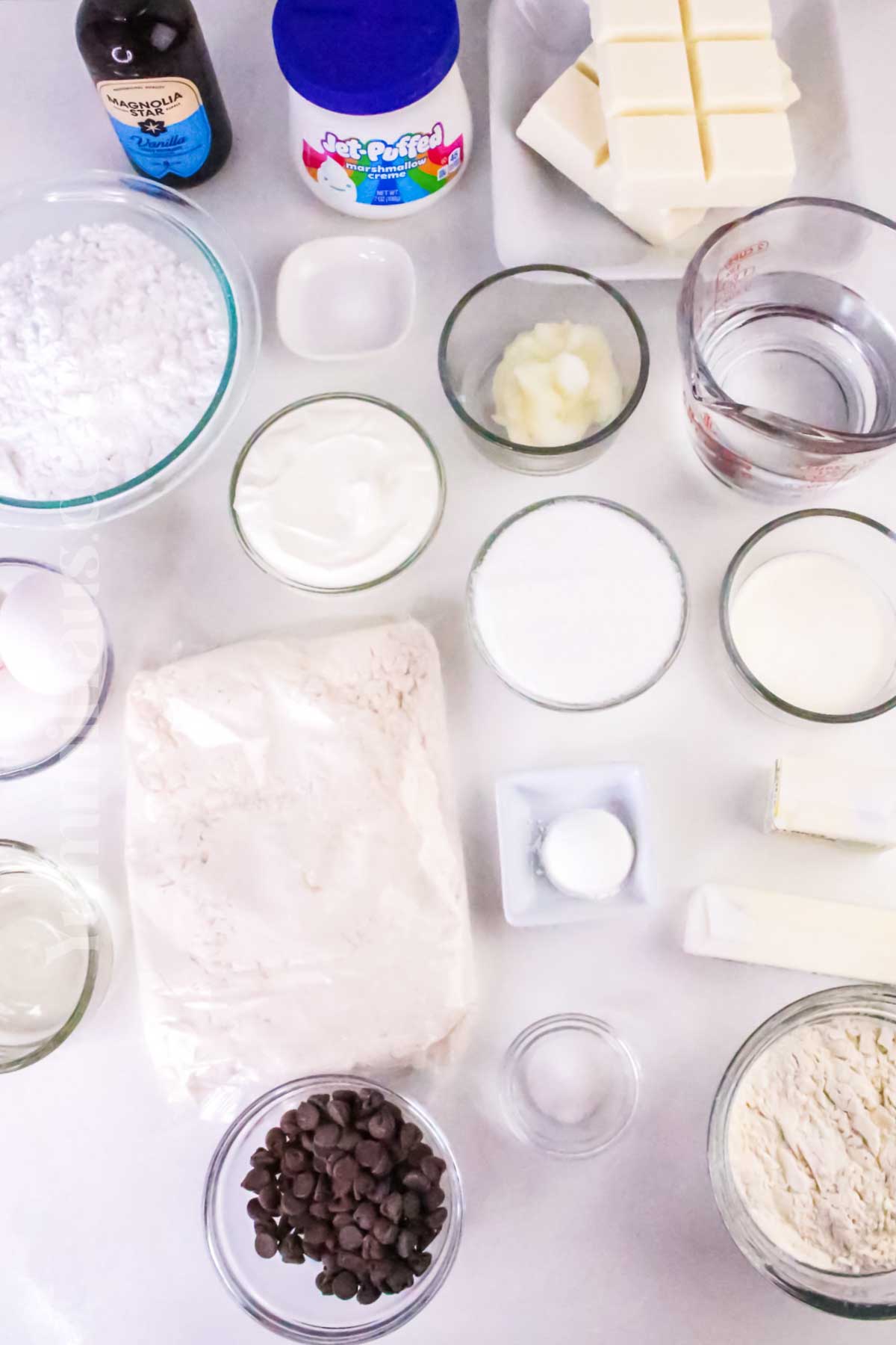 Zebra Cake ingredients