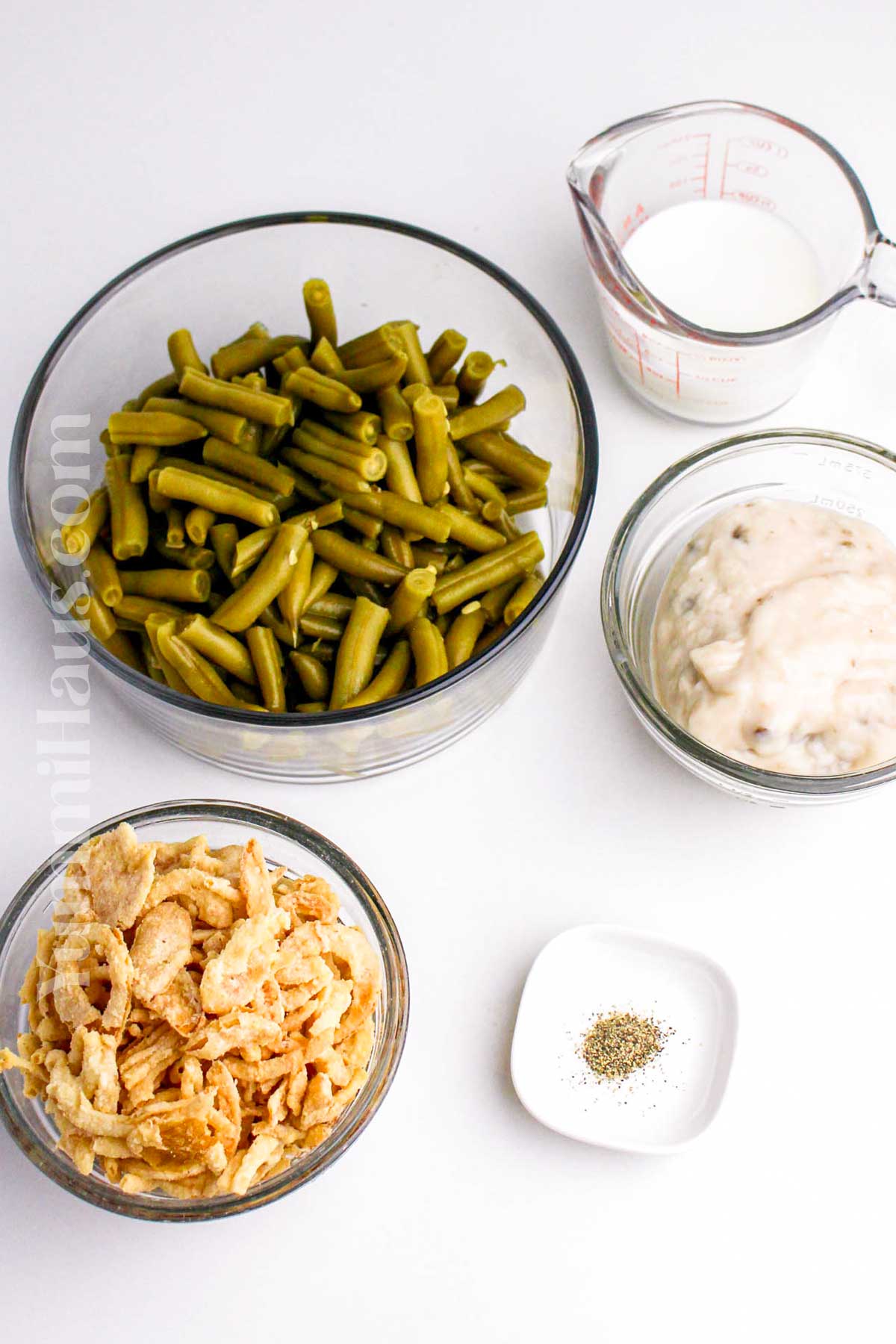 Green Bean Casserole Frenches ingredients