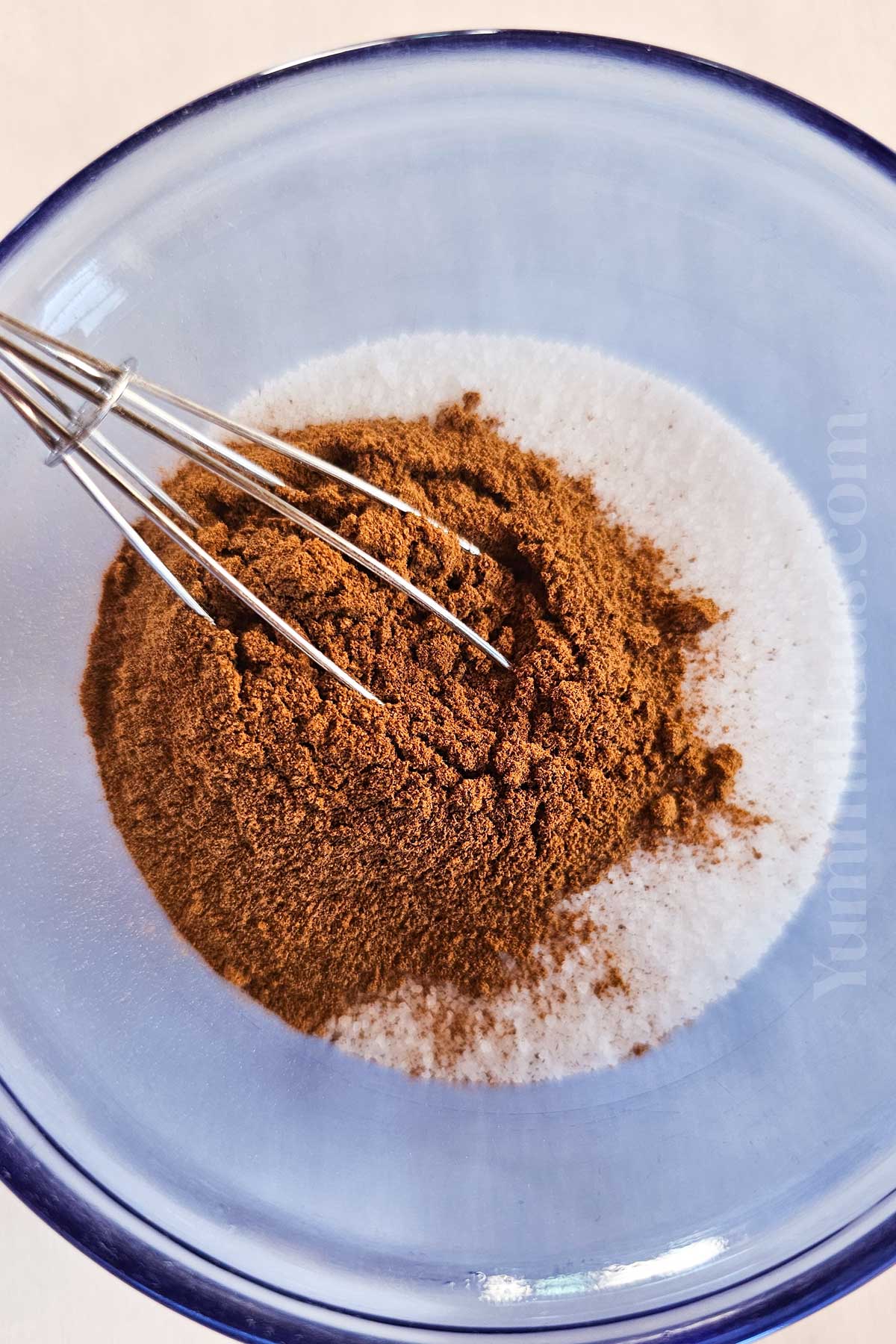 cinnamon and sugar mixture