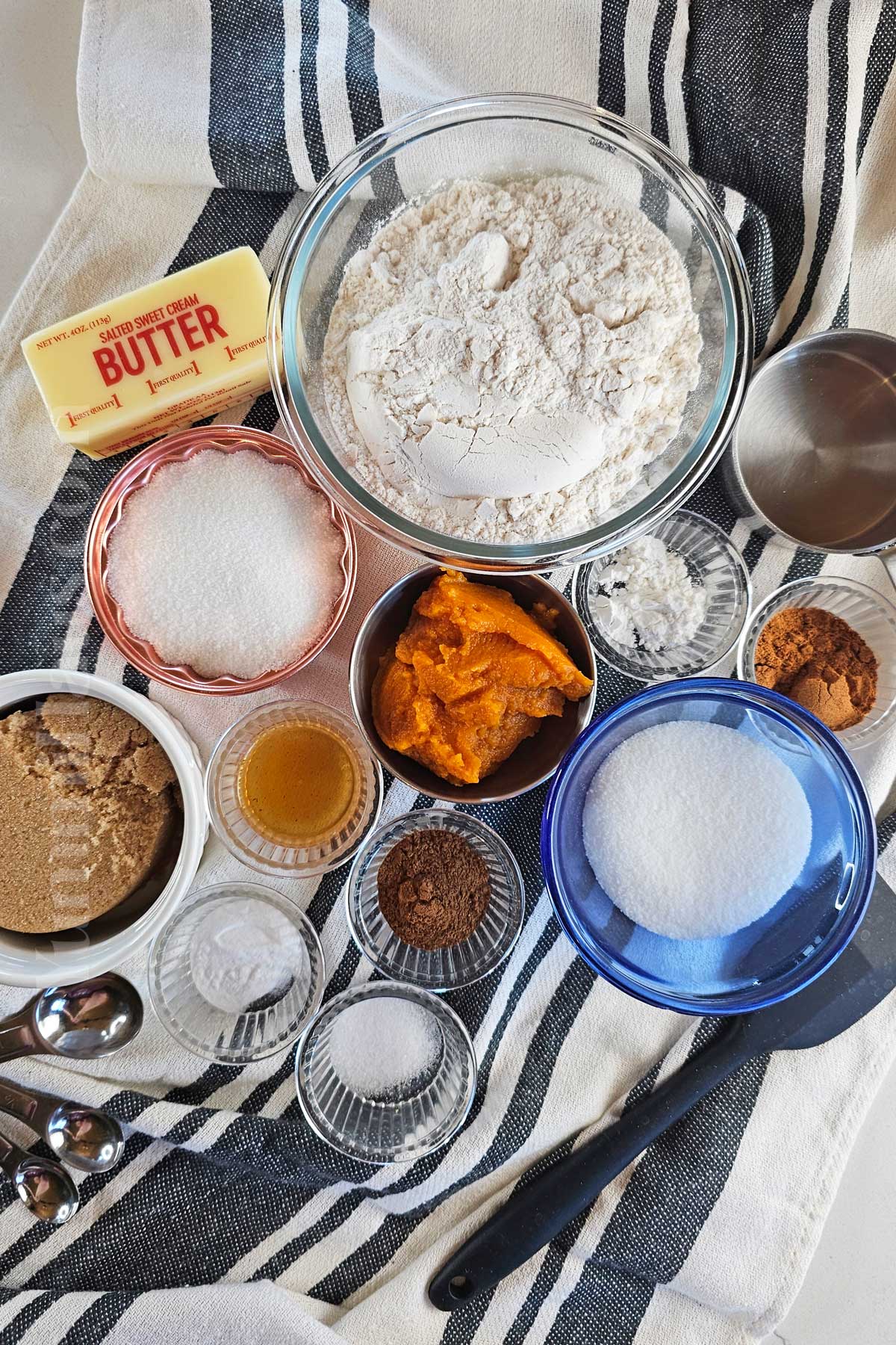 Pumpkin Snickerdoodle ingredients