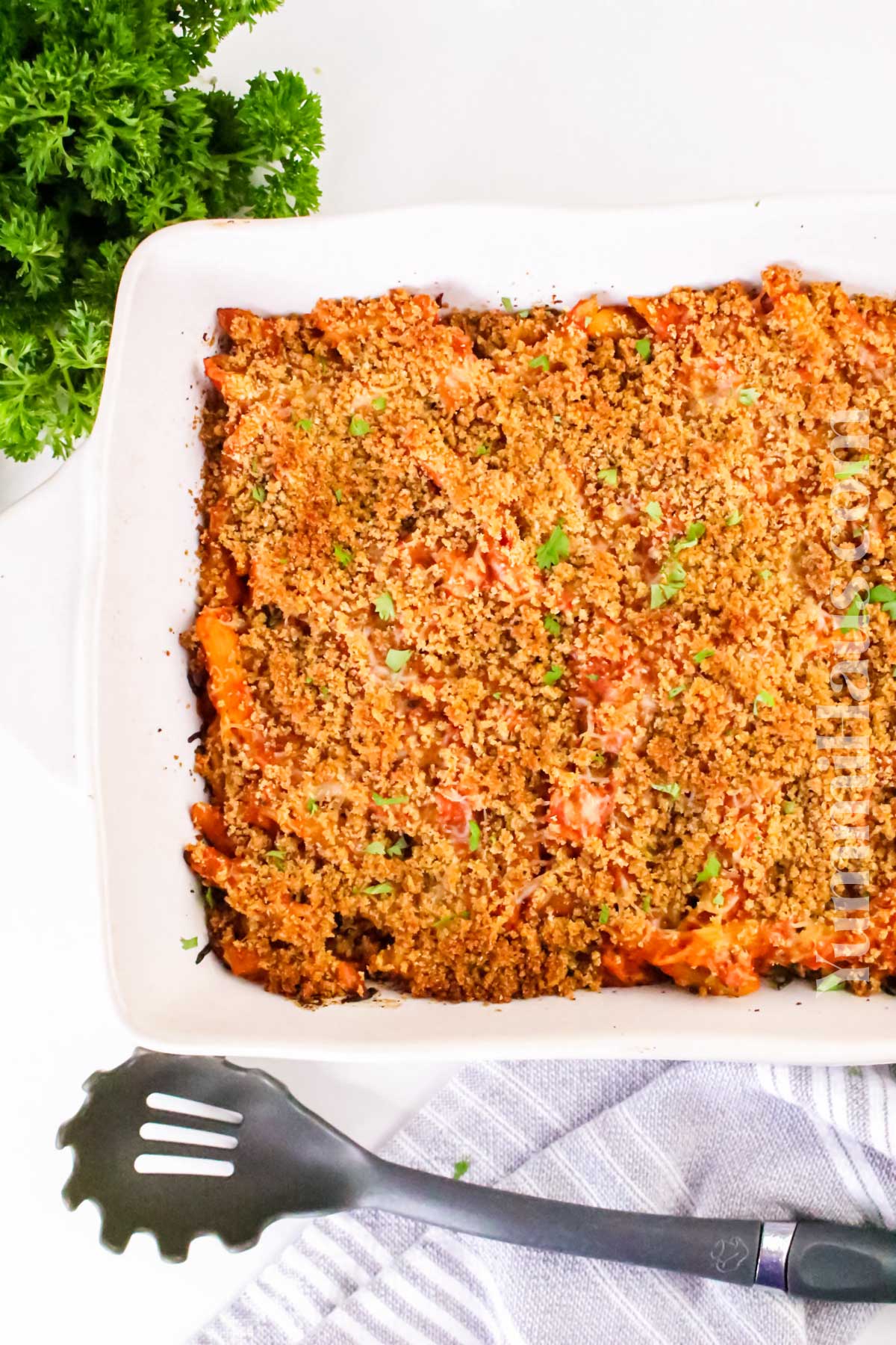 quick baked pasta dinner