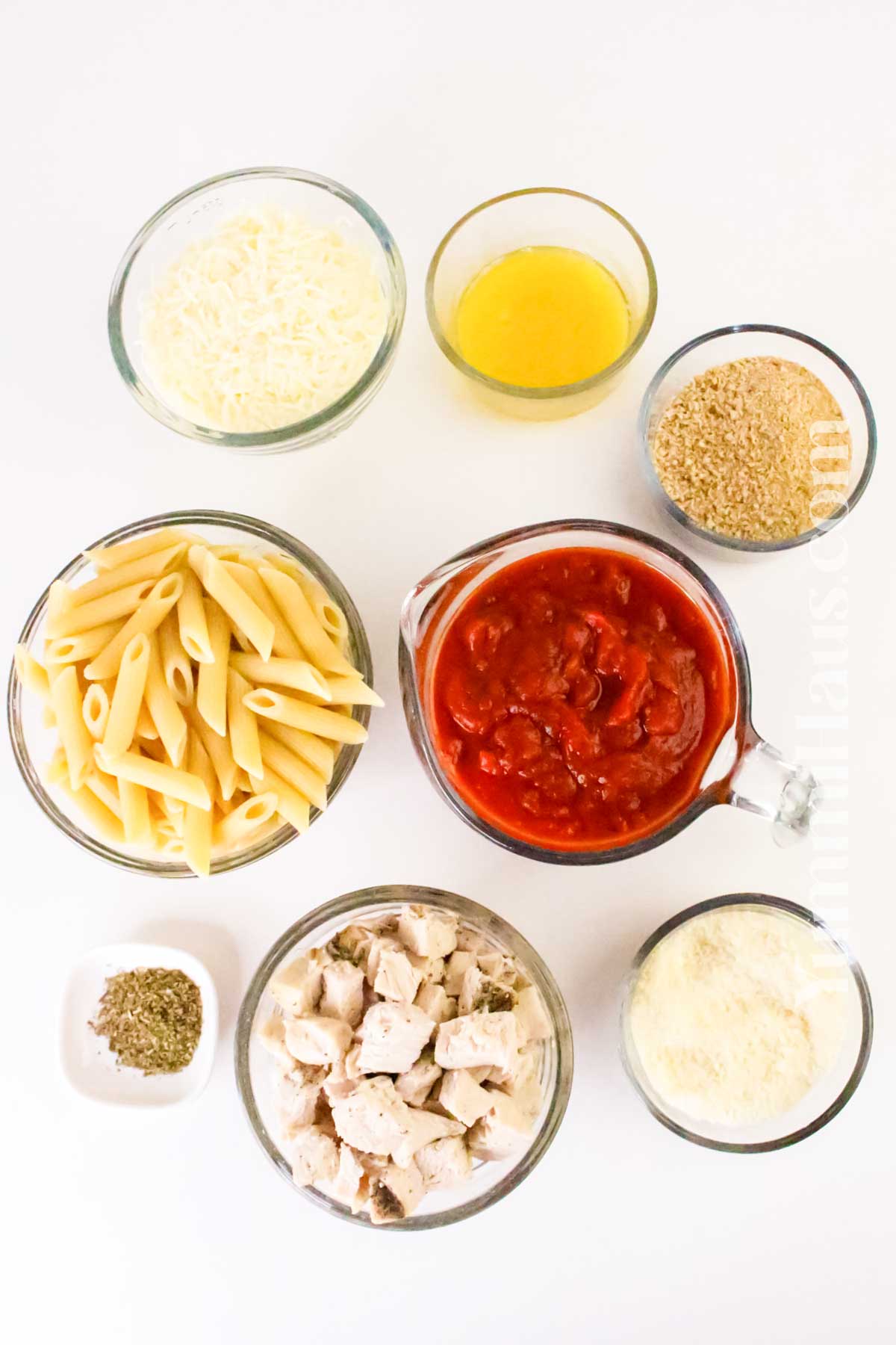 Chicken Parmesan Casserole ingredients