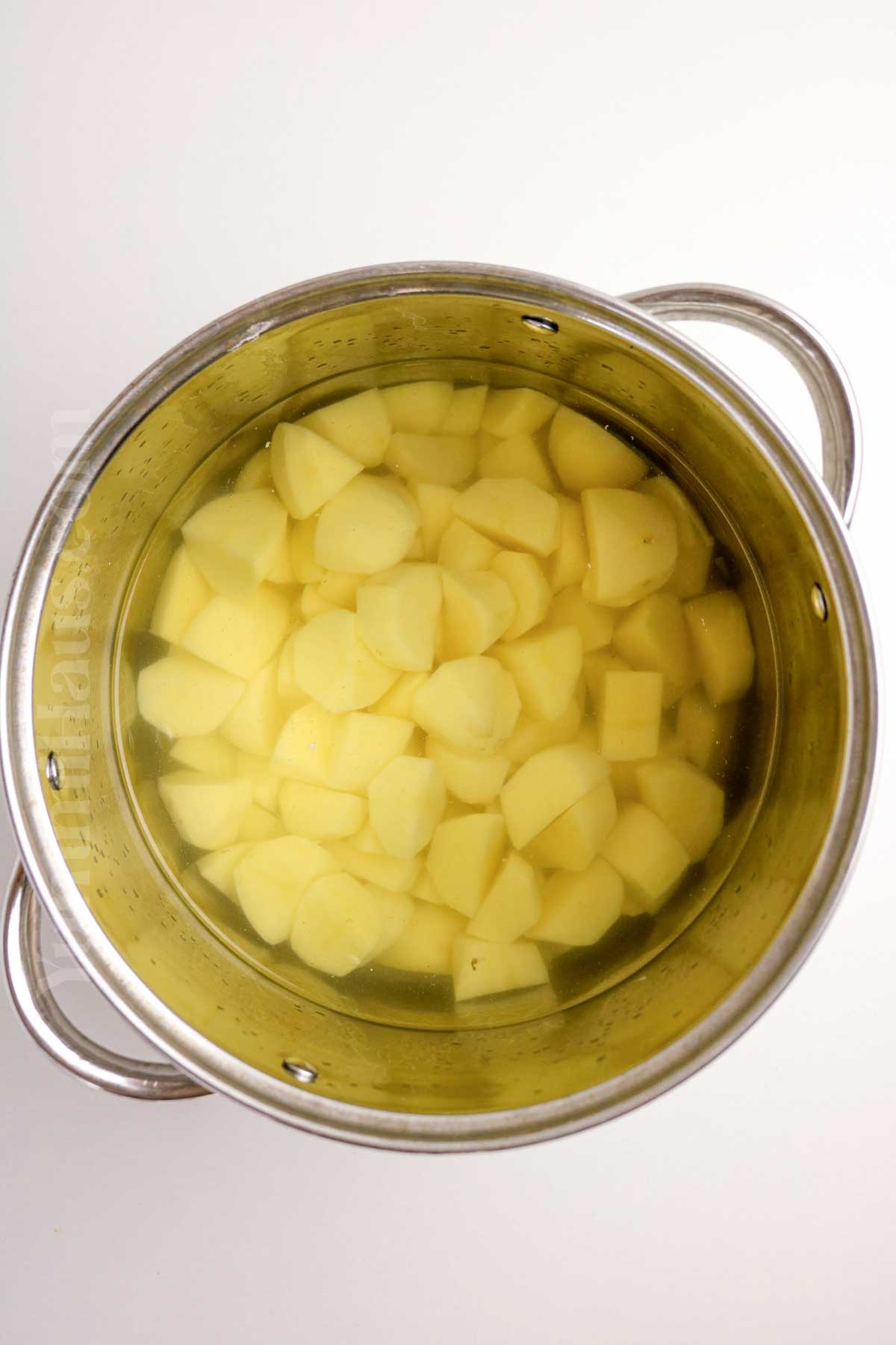 boiled potatoes