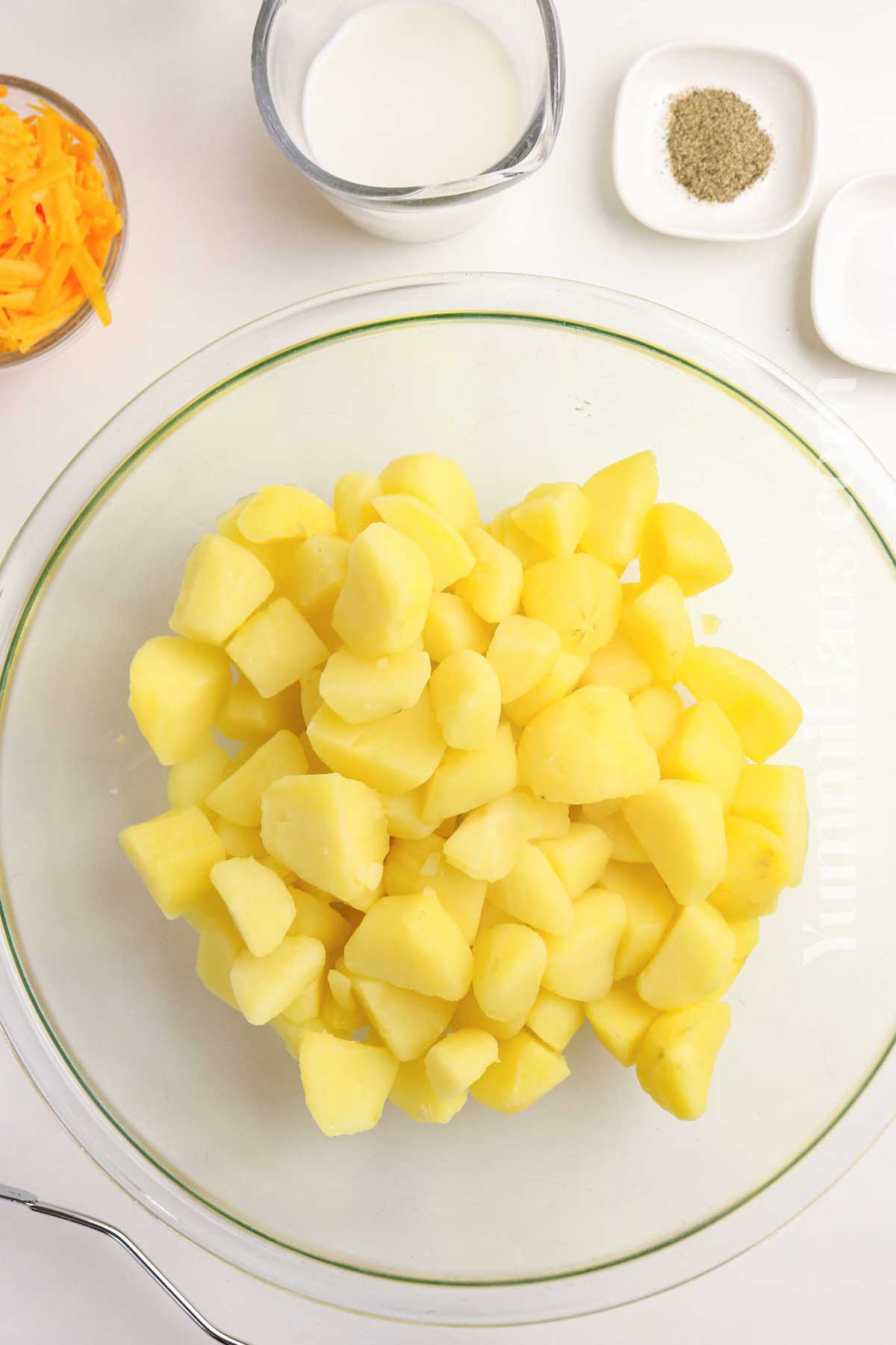 how to make Mashed Potatoes with Cheese