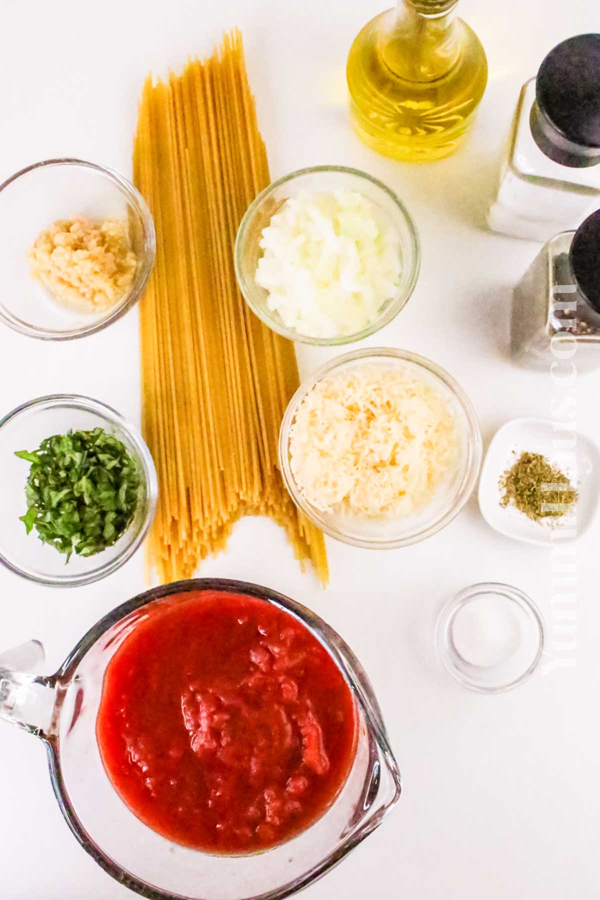 Neapolitan Pasta ingredients