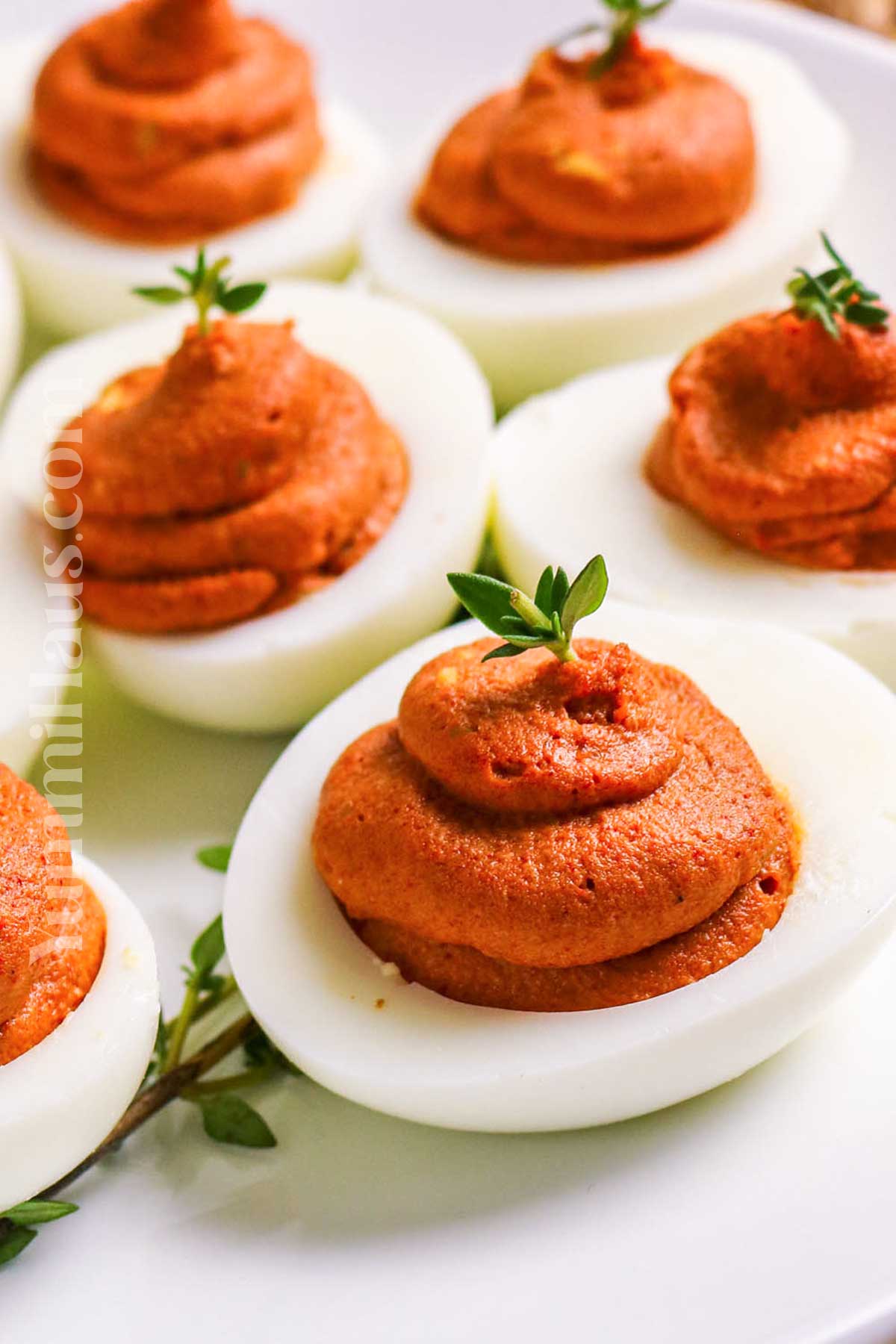 Thanksgiving Deviled Eggs