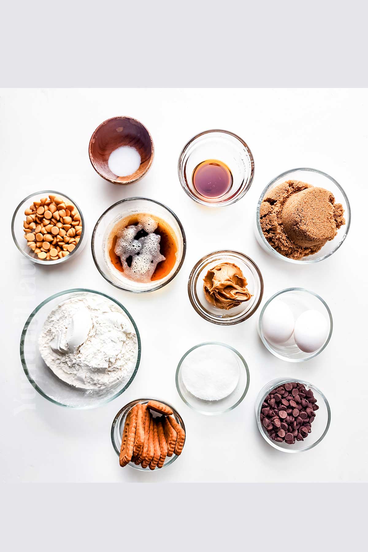 Biscoff Brownie ingredients