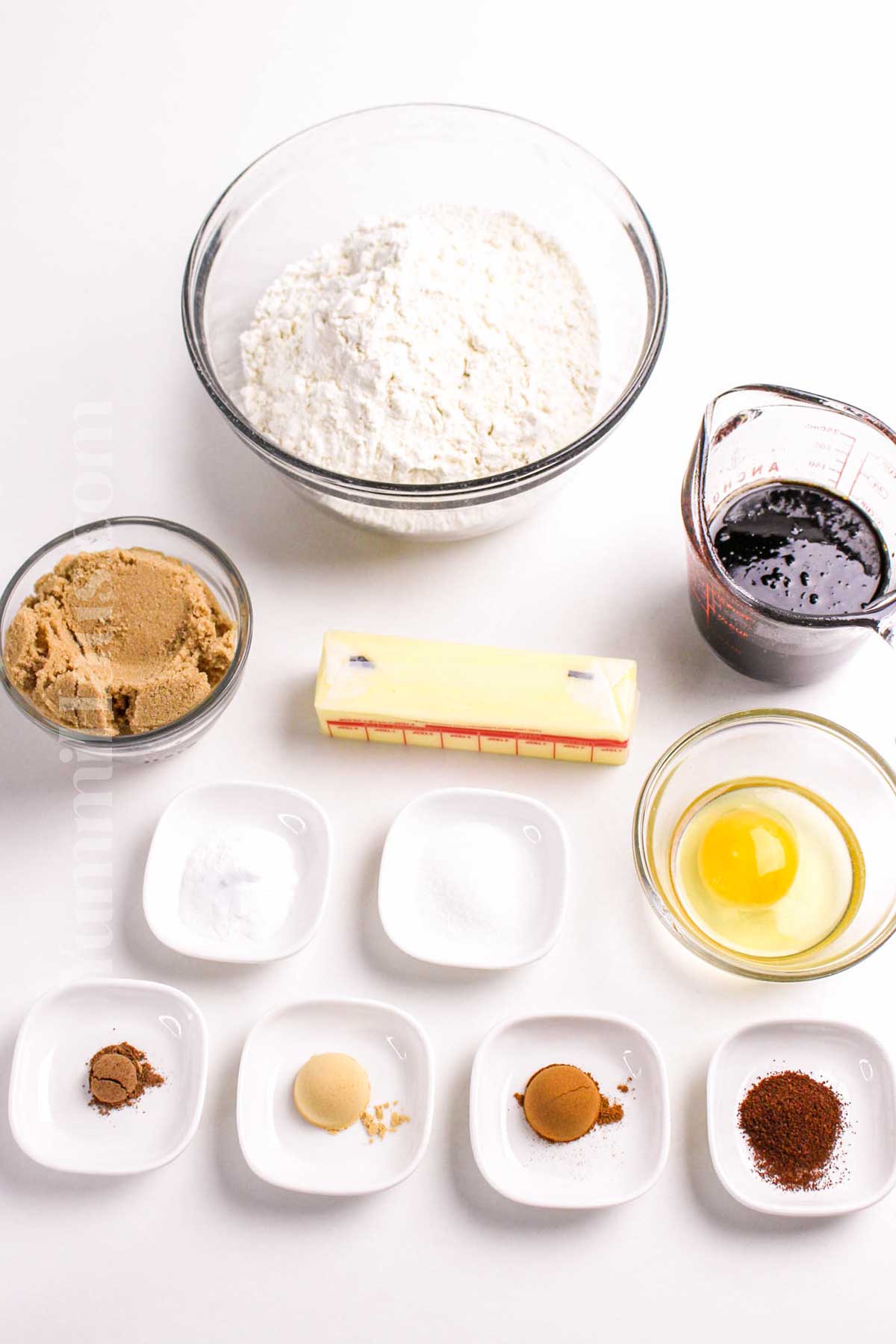 Gingerbread Man Cookie ingredients