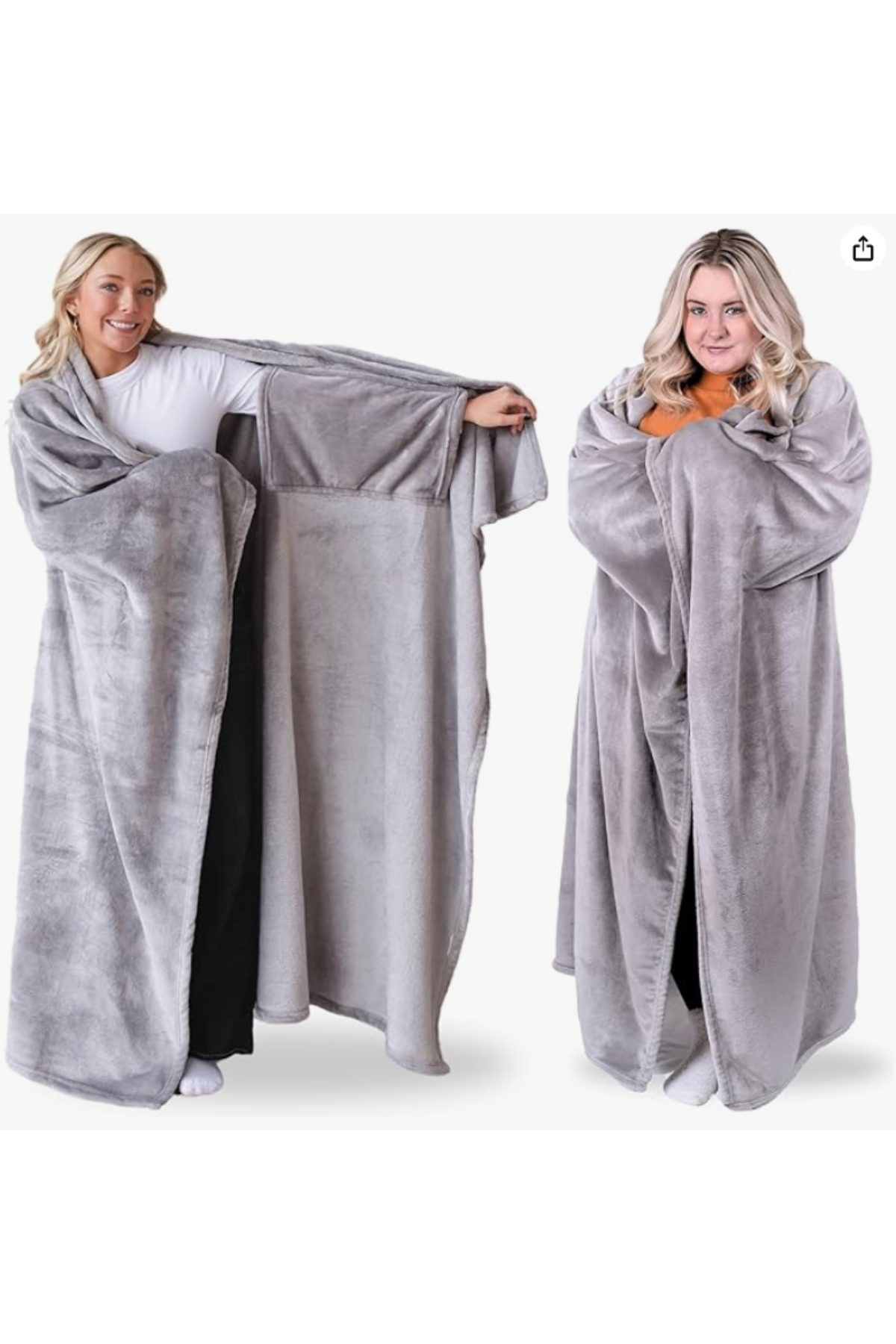 blanket with sleeves